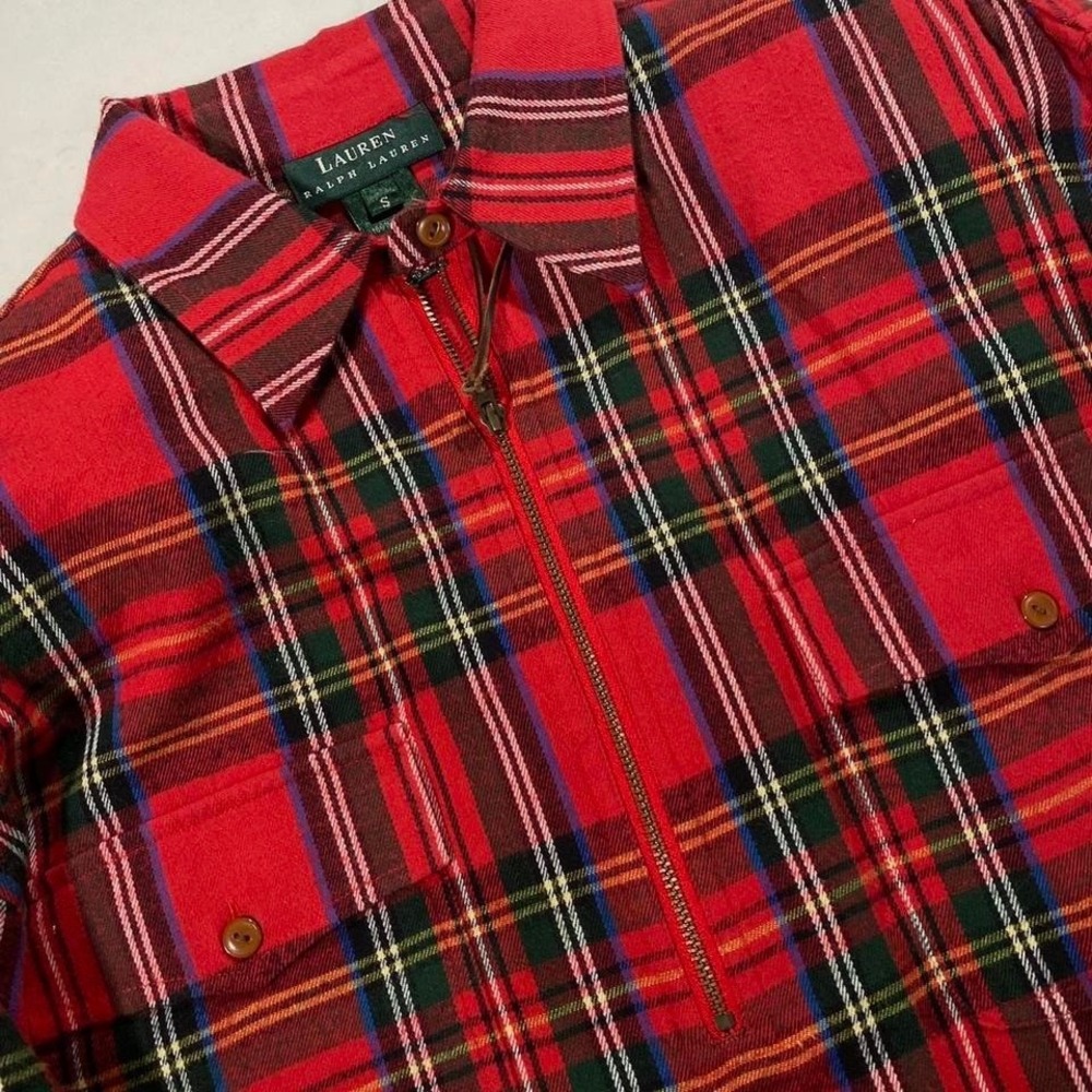 Ralph Lauren Red Plaid Button Down Shirt